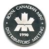 Image 2 : 1990 Royal Canadian Mint Fine Silver Medallion