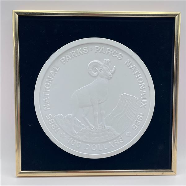 Original plaster model prepared by the RCM