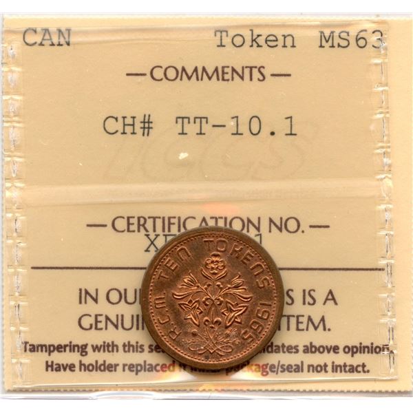 Canada Ten Cents Test Token