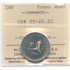 Image 1 : Canada Twenty-Five Cents Test Token