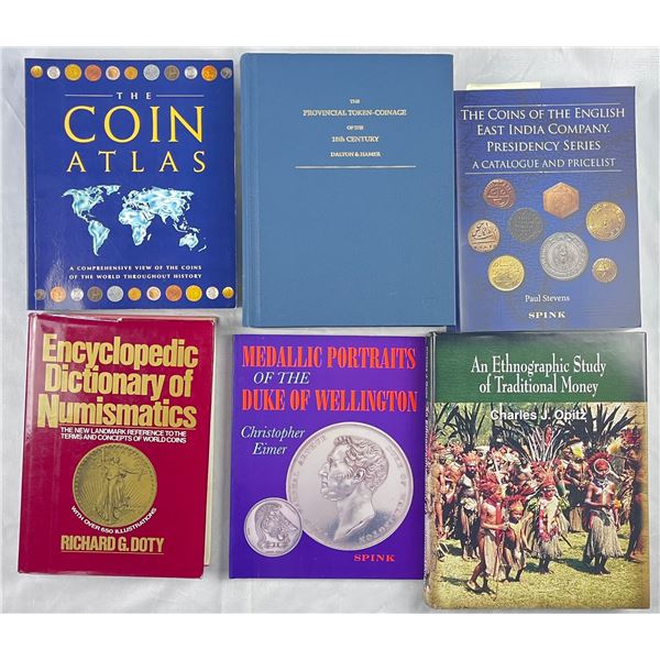 Miscellaneous Numismatic Books - Lot of 11