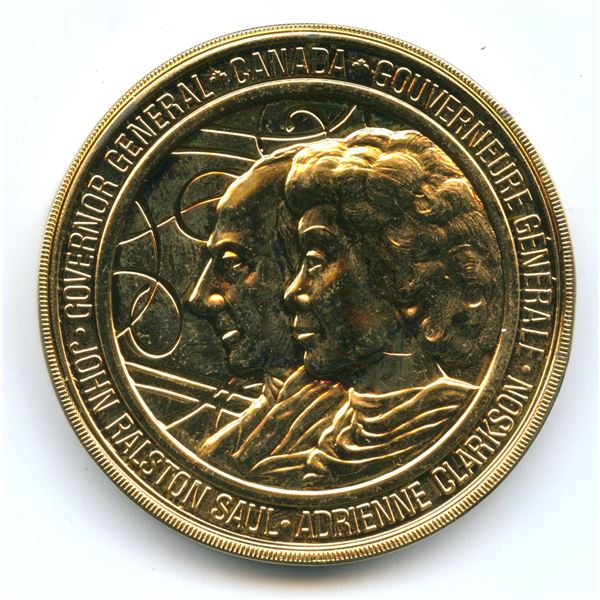 Adrienne Clarkson Governor General Academic Medal