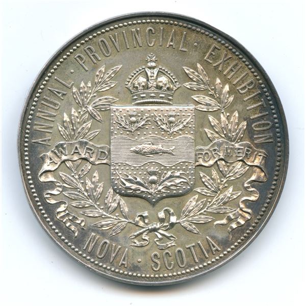 CH-ENSA-12 Annual Provincial Exhibition Halifax Nova Scotia Award Silver Medal