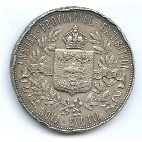 CH-ENSA-12 Annual Provincial Exhibition Halifax Nova Scotia Award Silver Medal.