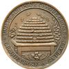 Image 1 : Bank Medal featuring the image and high-relief of the Beehive - Copper