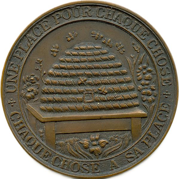 Montreal City and District Savings Bank Medal - Bronze