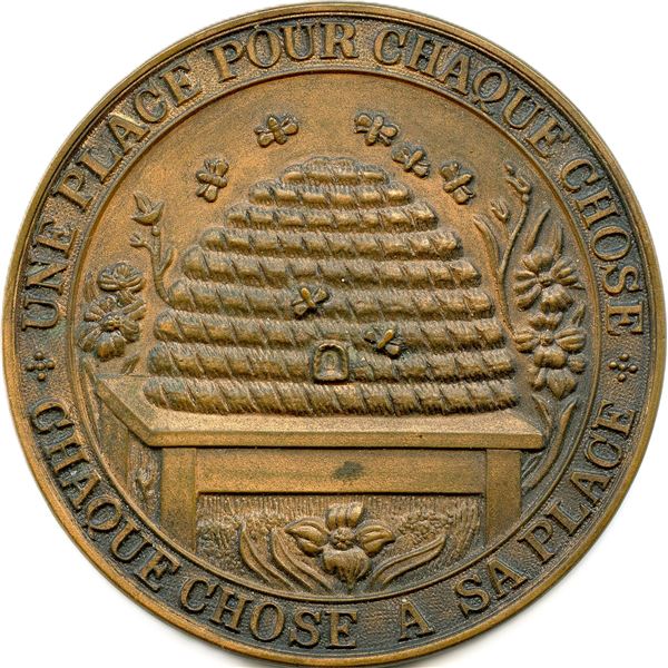 Montreal City and District Savings Bank Medal - Bronze