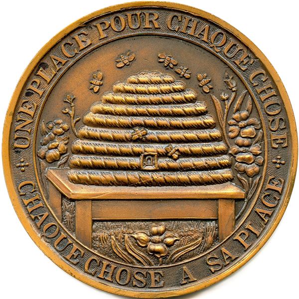 Montreal City and District Savings Bank Medal - Bronze