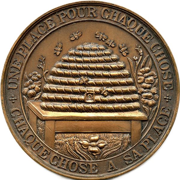 Montreal City and District Savings Bank Medal - Bronze