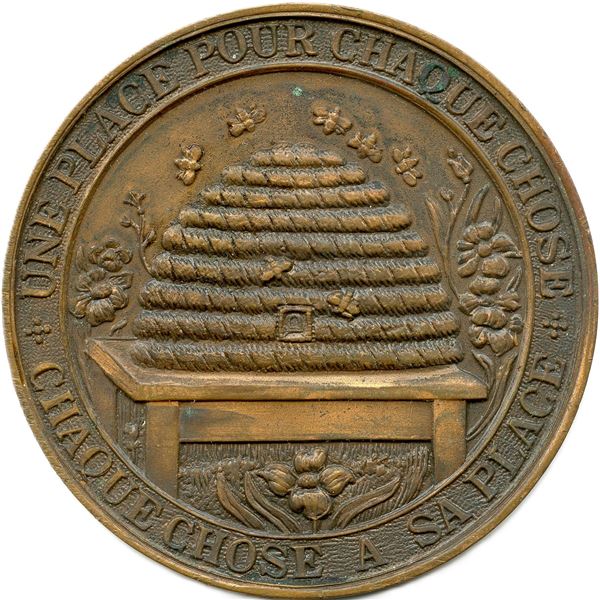 Montreal City and District Savings Bank Medal - Bronze