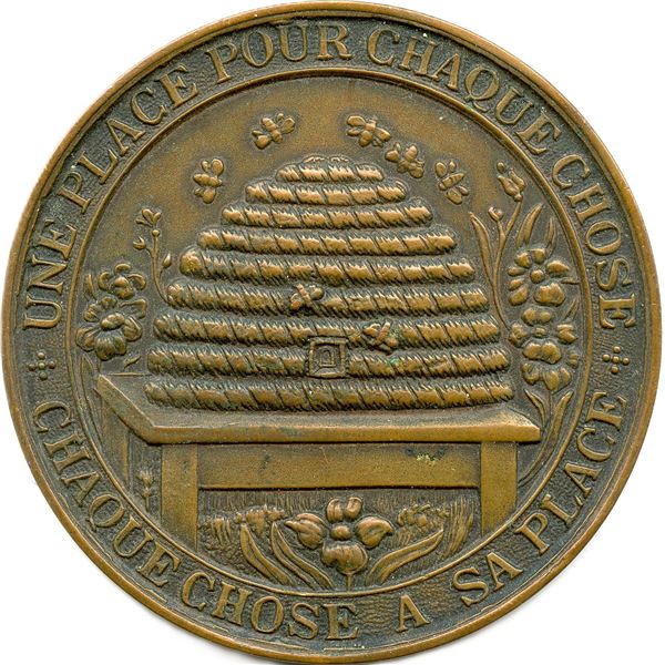 Montreal City and District Savings Bank Medal - Bronze
