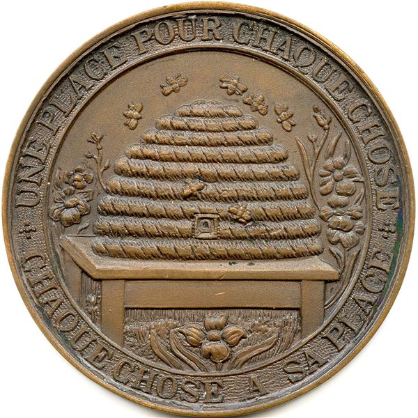 Montreal City and District Savings Bank Medal - Bronze