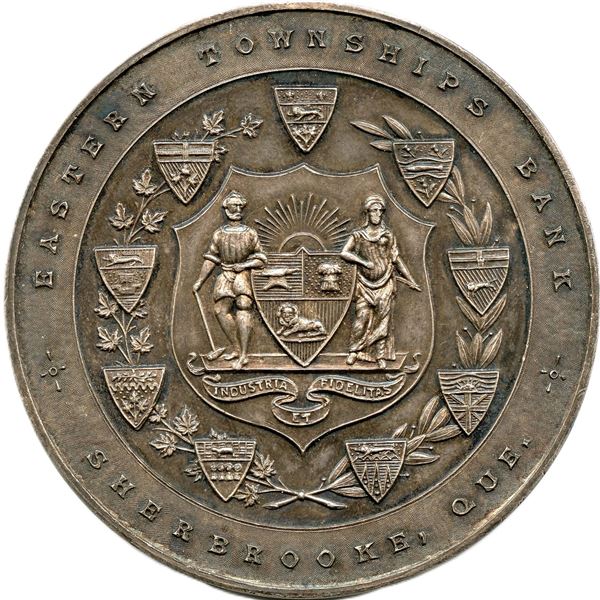 Eastern Townships Bank, Sherbrooke, Quebec Silver Medal