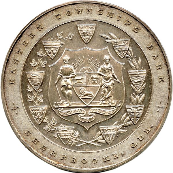 Eastern Townships Bank, Sherbrooke, Quebec Silver Medal
