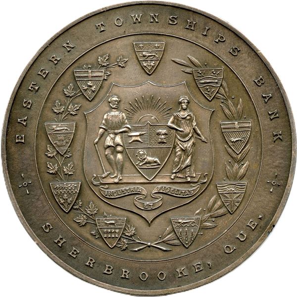 Eastern Townships Bank, Sherbrooke, Quebec Silver Medal