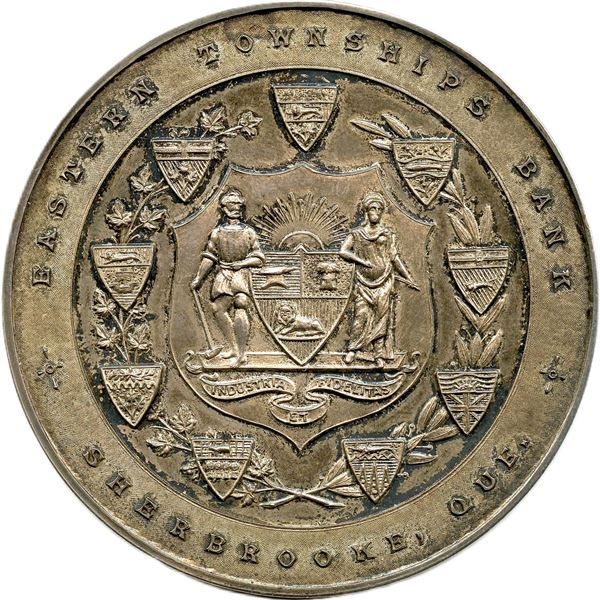 Eastern Townships Bank, Sherbrooke, Quebec Silver Medal