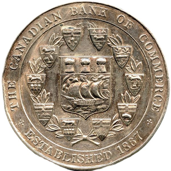Bank of Commerce Medal Silver Medal