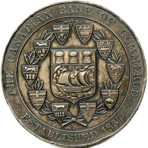 Bank of Commerce Medal Silver Medal