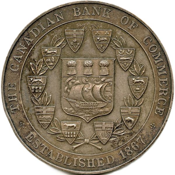 Bank of Commerce Medal Silver Medal