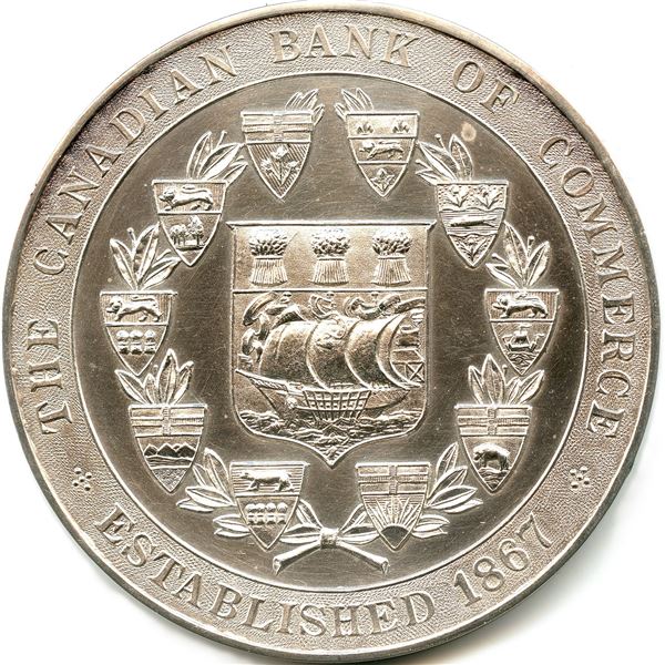 Bank of Commerce Medal Silver Medal
