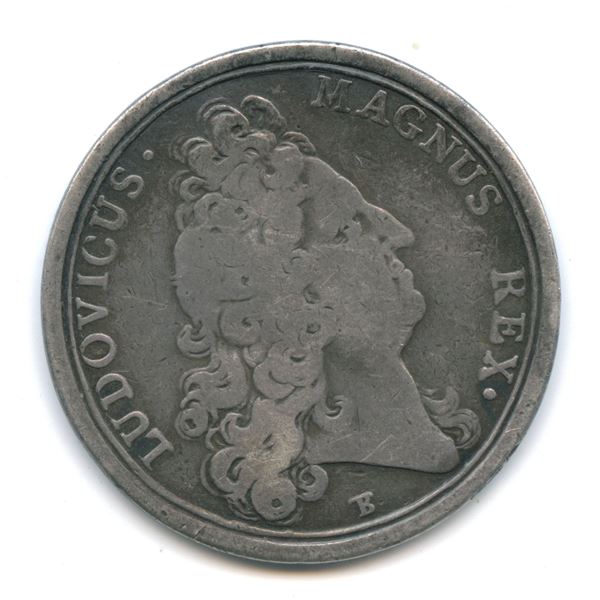 Lr. 300c/d — France Louis XIV Dynastic Medal. 1686. Silver.