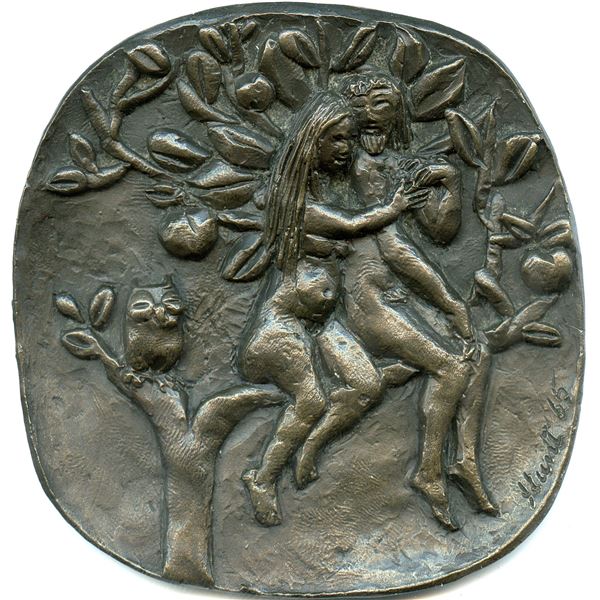 Adam and Eve with Owl. 1965, No. 18.
