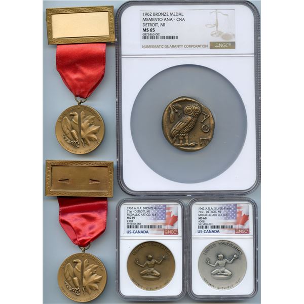 USA - Canada Annual Convention Medals