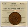 Image 1 : Prince Edward Island Ships Colonies & Commerce Token