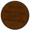Image 2 : Prince Edward Island Ships Colonies & Commerce Token