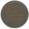 Image 2 : Nova Scotia Pure Copper Preferable to Paper One Penny Token, BR 962