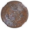 Image 3 : Province of Canada. Bank of Upper Canada Proof "St. George" 1/2 Penny Token