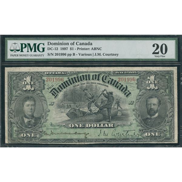 Dominion of Canada $1, 1897