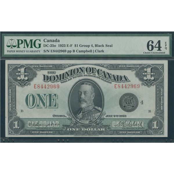 Dominion of Canada $1, 1923