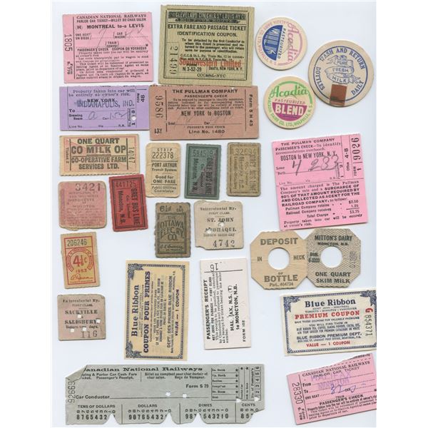 Canadian Scrip - Lot of 155