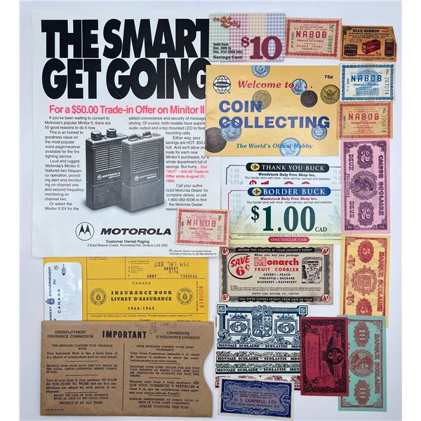 Scrip - Lot of 104