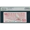 Image 1 : Bank of Canada $50, 1988 Mismatched Serial Numbers