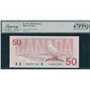 Image 1 : Bank of Canada $50, 1988 Mismatched Serial Numbers