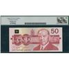 Image 2 : Bank of Canada $50, 1988 Mismatched Serial Numbers