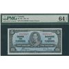 Image 1 : Bank of Canada $5, 1937