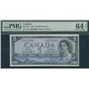 Image 1 : Bank of Canada $5, 1954 - Devil's Face