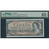 Image 1 : Bank of Canada $100, 1954 - Devil's Face