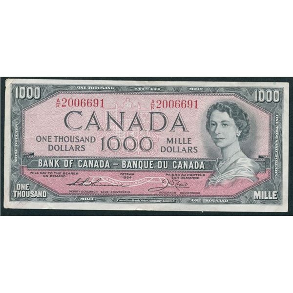 Bank of Canada $1000, 1954