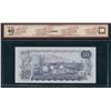 Image 2 : Bank of Canada $10, 1971 - Rare Good Over