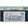 Image 2 : Bank of Canada $10, 1971 - Rare Good Over