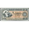 Image 1 : Canadian Bank of Commerce $5, 1901