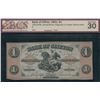 Image 1 : Bank of Clifton $1, 1861