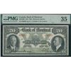 Image 1 : Bank of Montreal $20, 1931 - Low Serial Number