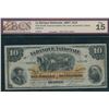 Image 1 : La Banque Nationale $10, 1897