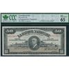 Image 1 : La Banque Nationale $50, 1922 - Specimen