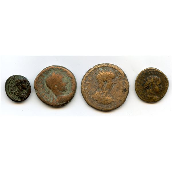 Roman Provincial - 3rd Century Emperors Group. Lot of 4
